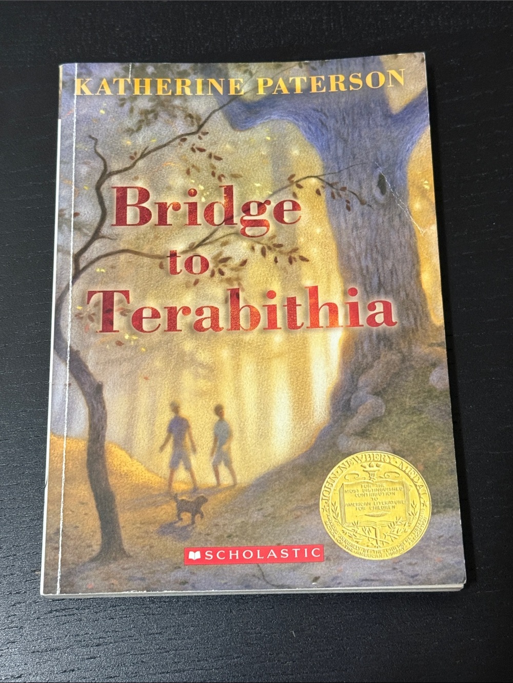 Scholastic Bridge to Terabithia paperback